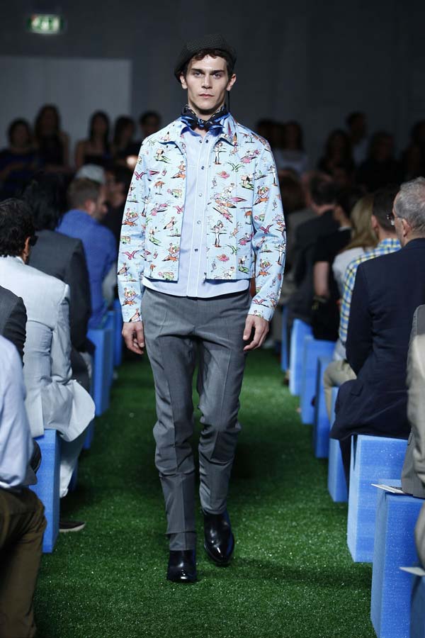 Prada Mens Spring 2012