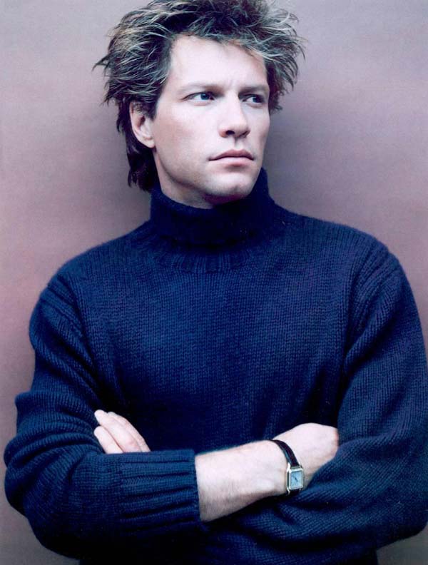 Jon Bon Jovi  The Rock Star Icon Of Leather  Men Style Fashion