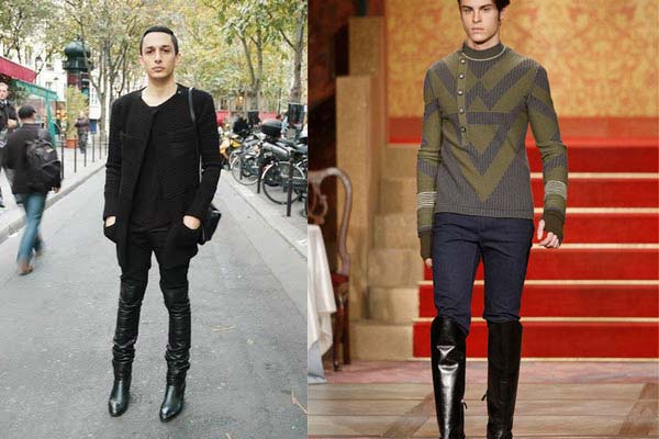 High Boots - The Knee High Boots For Men Are Back - Men Style Fashion