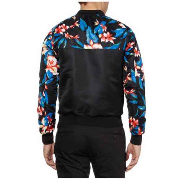 Bomber Jackets for Men - Quilt Floral &amp Leather - Men Style Fashion