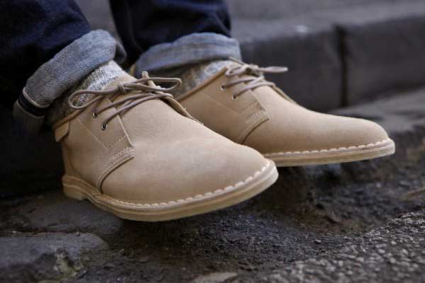 mens clarks originals brown jink 2 shoes
