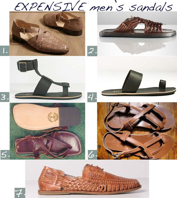 expensive sandals for 2012