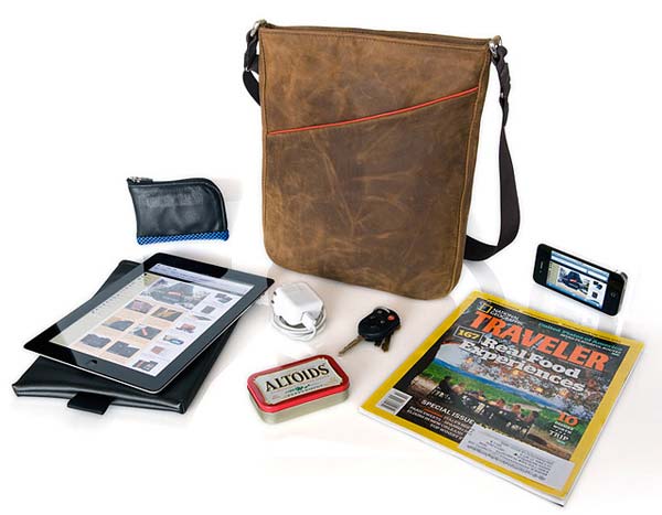 mans bag 2012 what to put in - keys, ipad, tablet, magazine