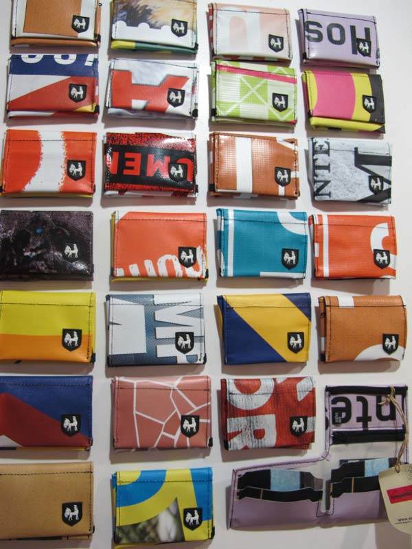 Vaho wallets Barcelona, made of recycled materials