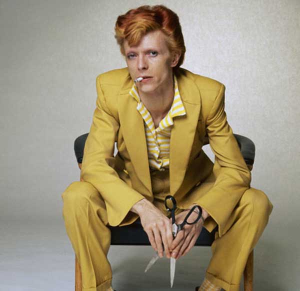 David Bowie - Mustard suit