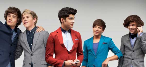 One Direction - wearing dinner suits