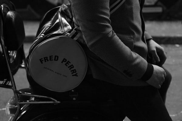 Mod Fashion Lambretta Vespa Scooters 2013 Fred Perry bag