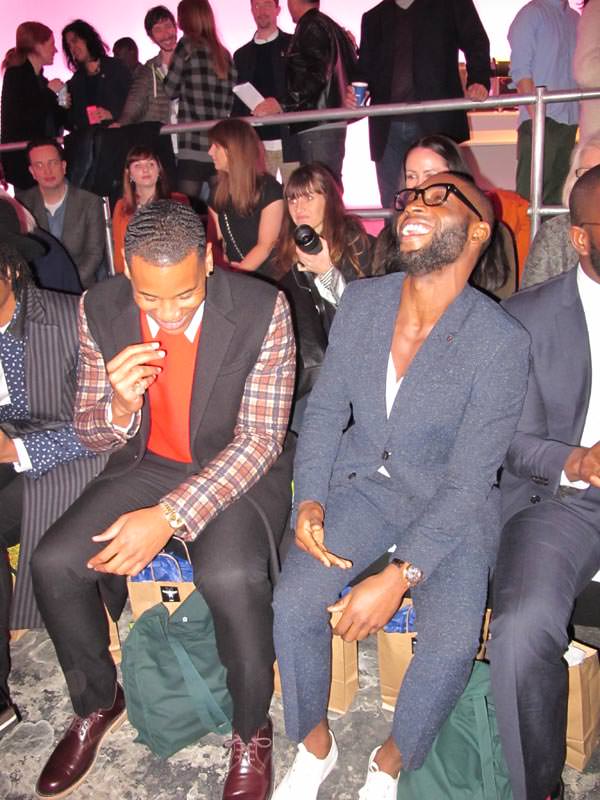 Tinie Tempah and Reggie Yates - London Collections Men January