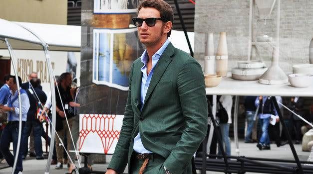 Green Suits – Looking Mean In Green