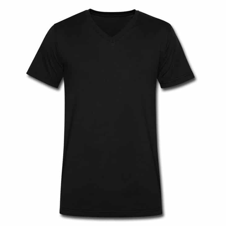 Black V- T-Shirt