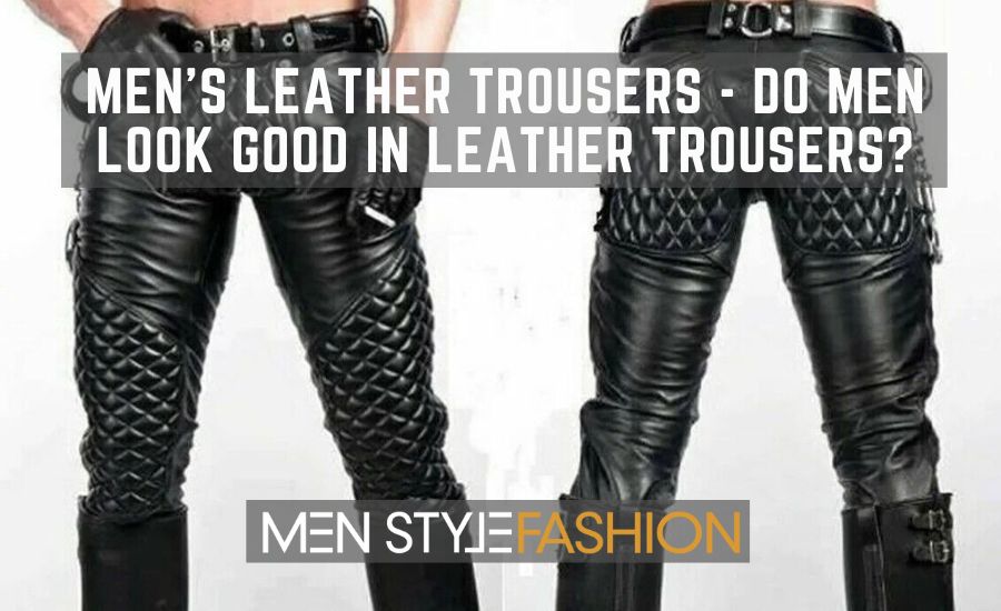 Buy Premium Men's Leather Pants in Multiple Colors - Arcane Fox