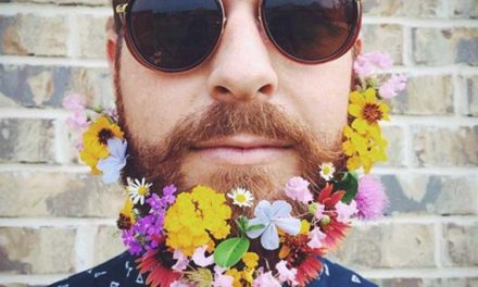 Flower Power Beards – Is This The Start Of A New Trend
