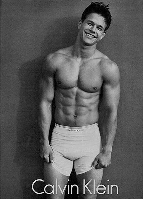 Mark Wahlberg model for Calvin Klein underwear