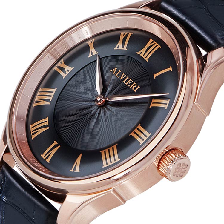 Alvieri - Elegant Watch with a Lively Dial