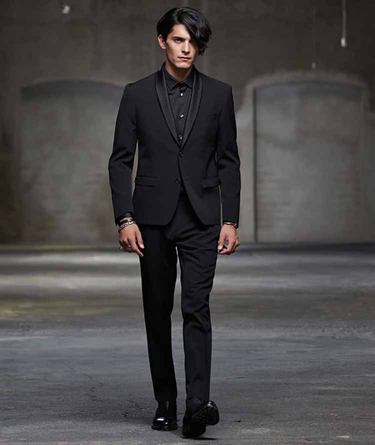 Black Suit Black Shirt No Tie — free download