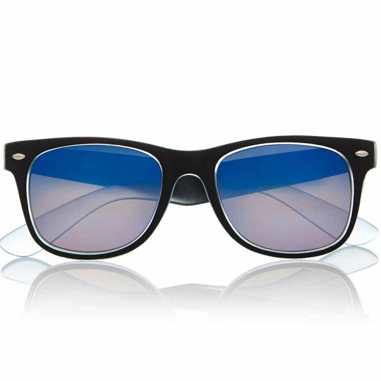 River Island Blue-Faded Retro Sunglasses