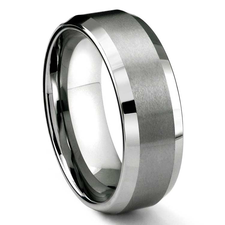 Wedding Bands Guide - The 5 Most Popular Metal Choices - Tungsten