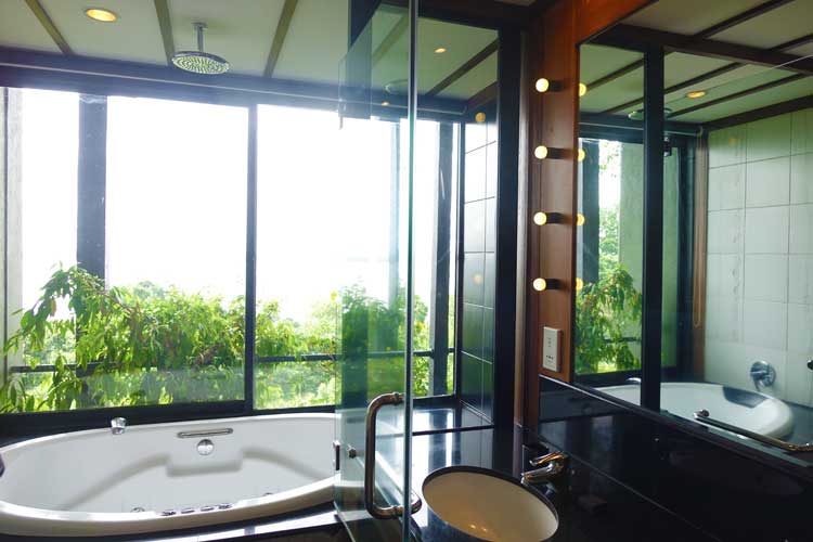 heritance Kandalama hotel review Sri Lanka - Bath room