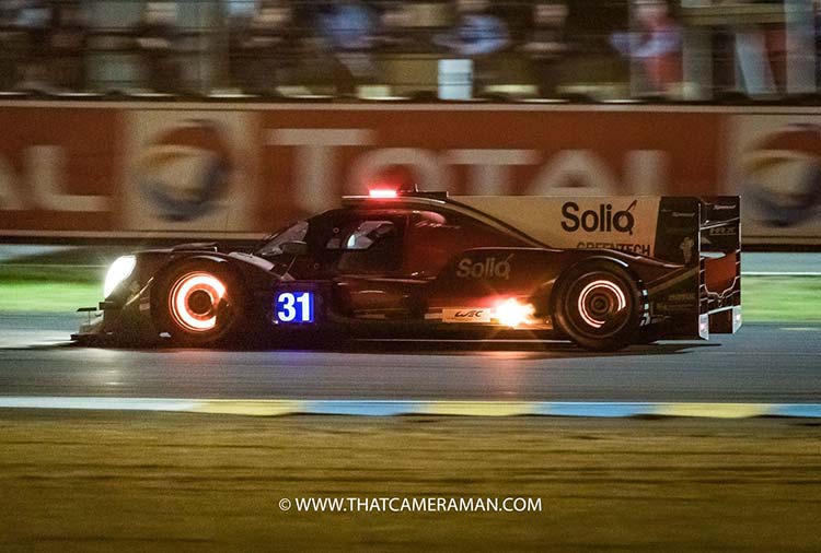 Le Mans 24 Hours- It's More Than Just Racing Braking disk turning red hot