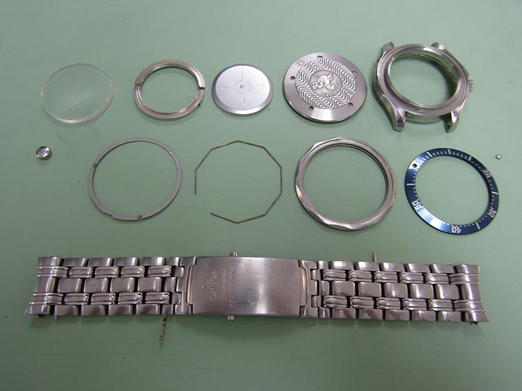  “Watch fully disassembled for inspection and cleaning” Omega Watch