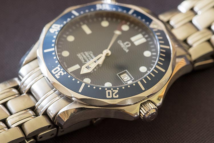 “Omega Seamaster with its fair share of scratches and marks”