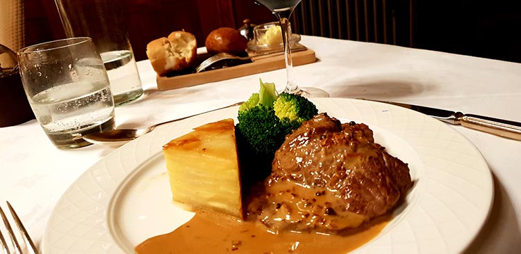 Armathwaite hall Hotel & Spa Lake District 2018 steak