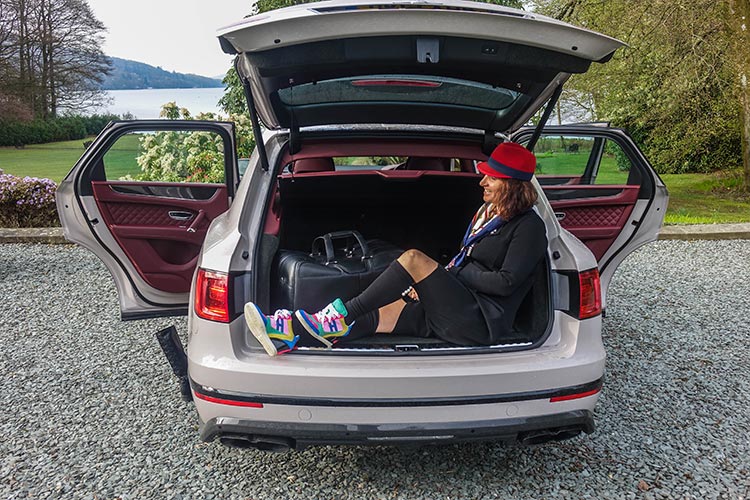 Bentley SUV Bentayga boot space