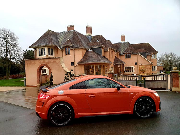 Mallory Court Country House Hotel & Spa Elan Spa Audi TT Orchard House
