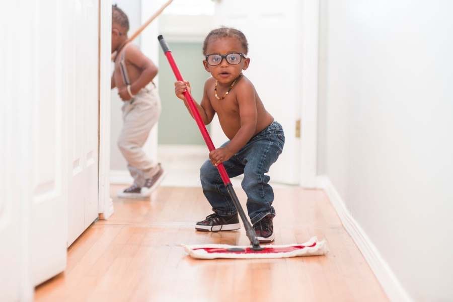 Kids – Your Biggest Allies When Cleaning Up the House
