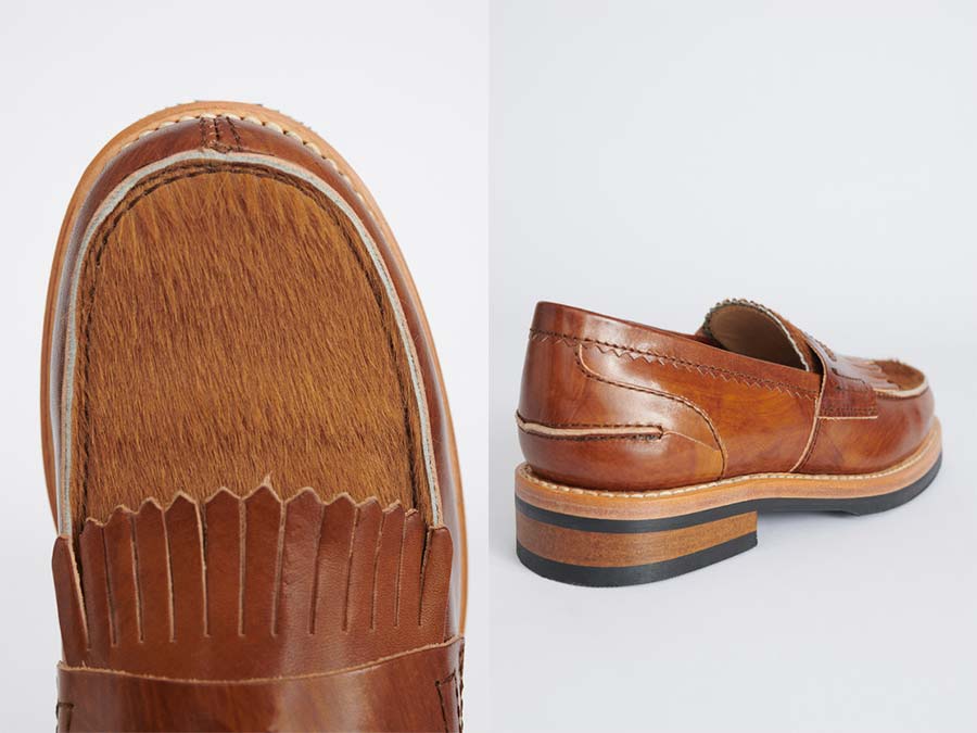 CLOUDY TAN LEATHER LOAFER OUR LEGACY