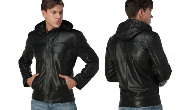 Style Perfectly – What To Wear Under A Hooded Leather Jacket