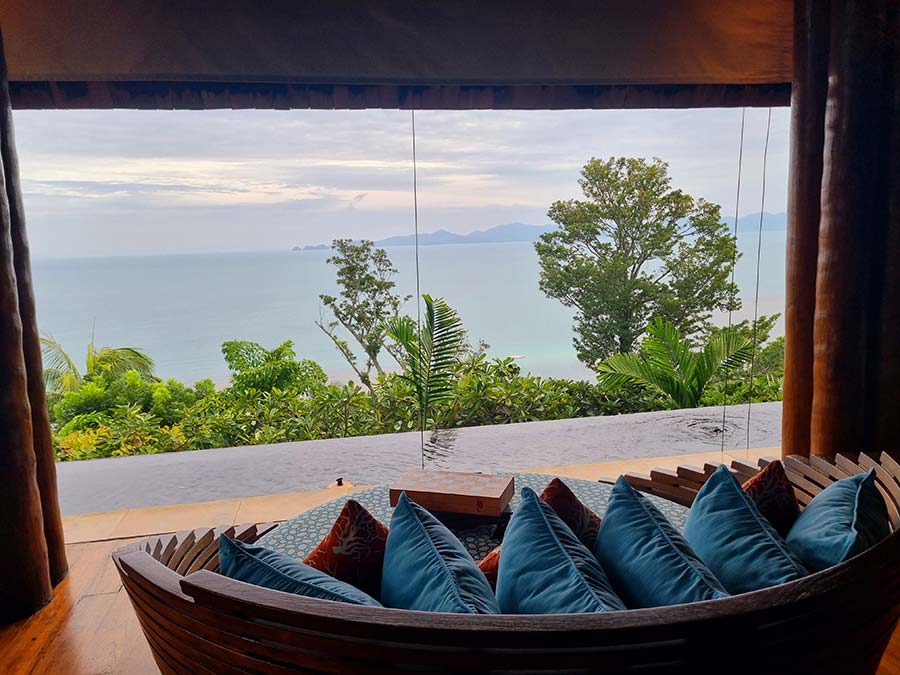 Breakfast view our SEasons Resort Koh Samui Thailand Villa 200 Room stay MenStyleFashion (6)