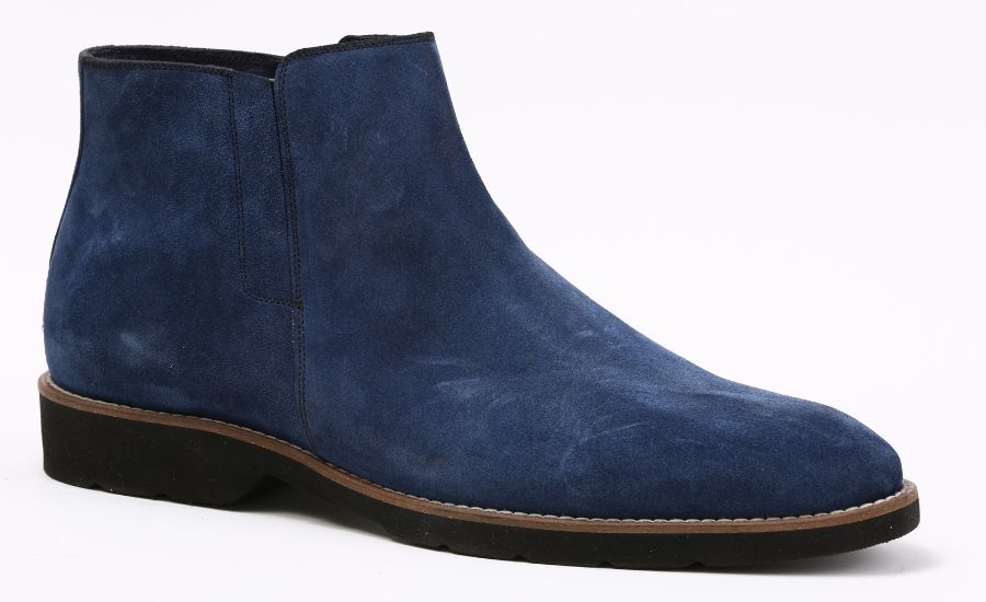 Suede ankle boots for men
